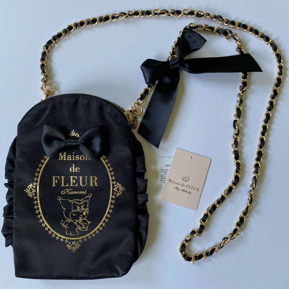 Maison de Fleur x Sanrio chain crossbody or shoulder bag
